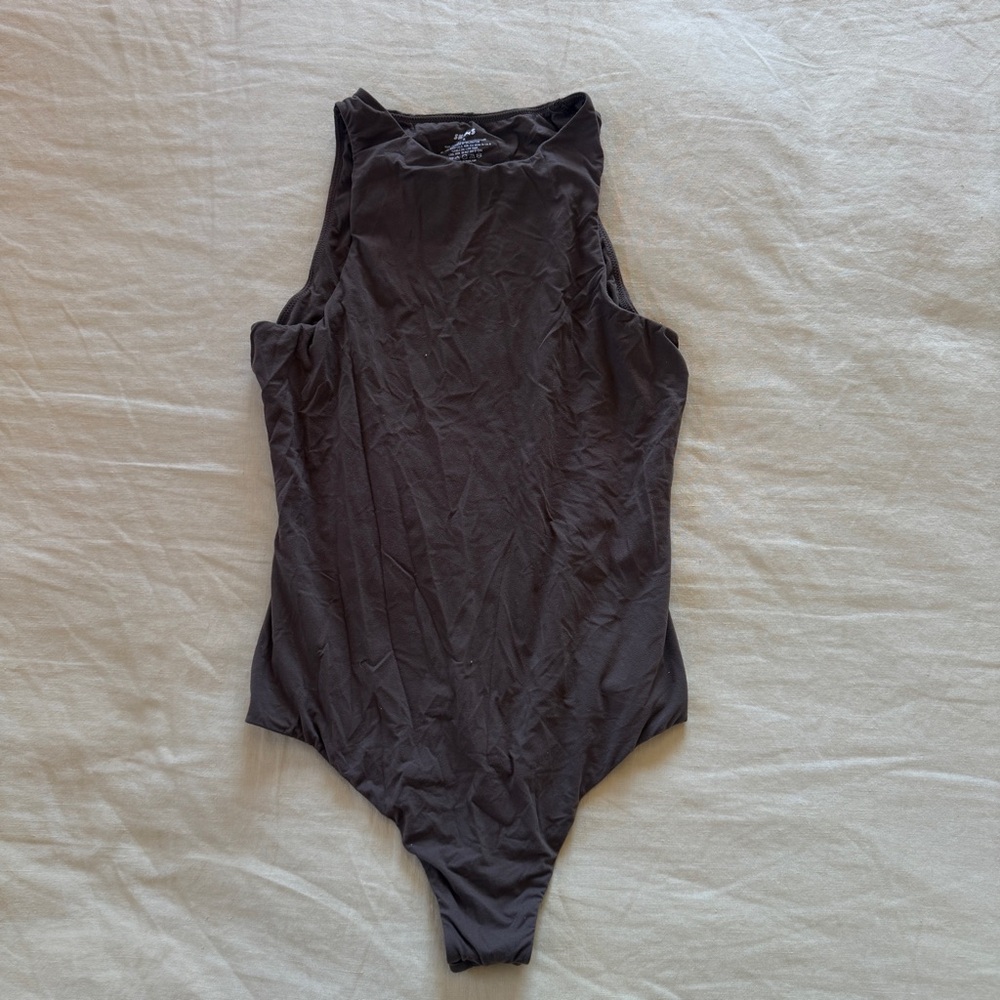 SKIMS Brown Sleeveless Bodysuit